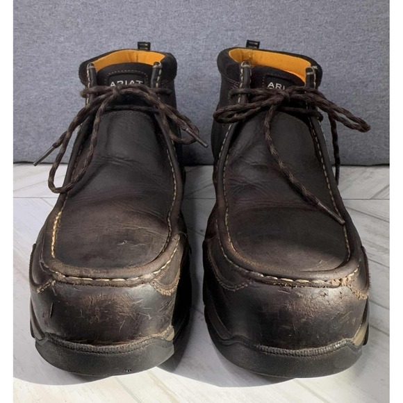 ARIAT Edge LTE Composite Safety Toe Waterproof Work Boots Men's 13EE Wide Chore - Picture 4 of 14